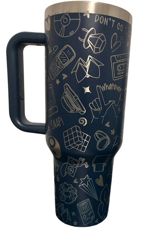 I Love the 90s 40 oz Tumbler