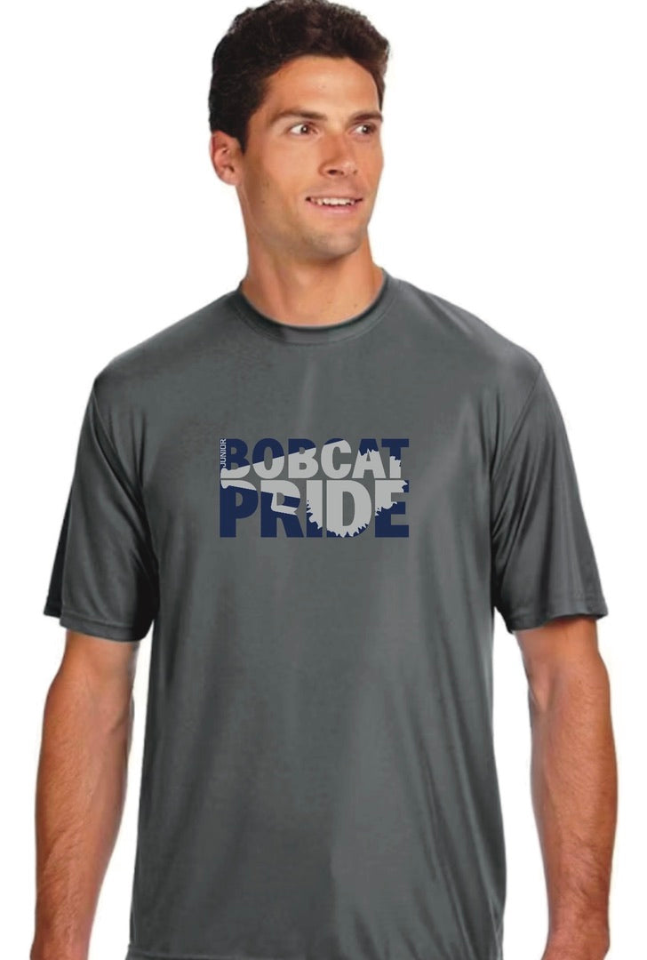 Jr. Bobcat Pride Dry Fit T-Shirt