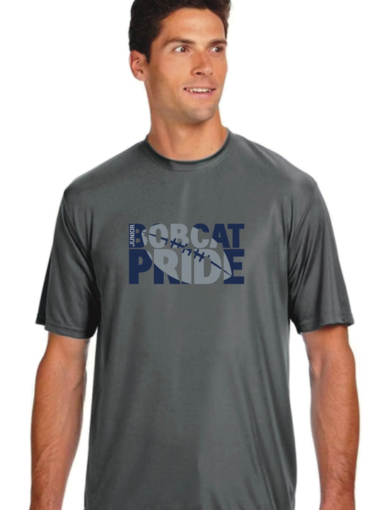 Jr. Bobcat Pride Dry Fit T-Shirt
