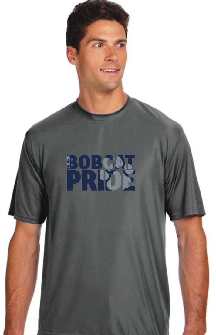 Jr. Bobcat Pride Dry Fit T-Shirt