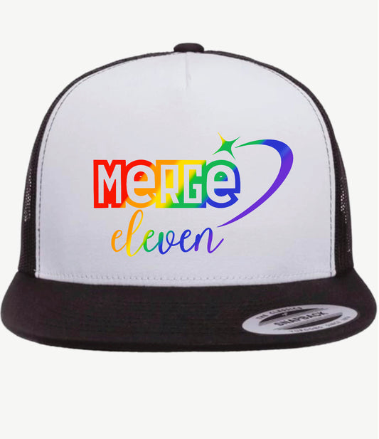 Merge Eleven Rainbow Classic Trucker Hat