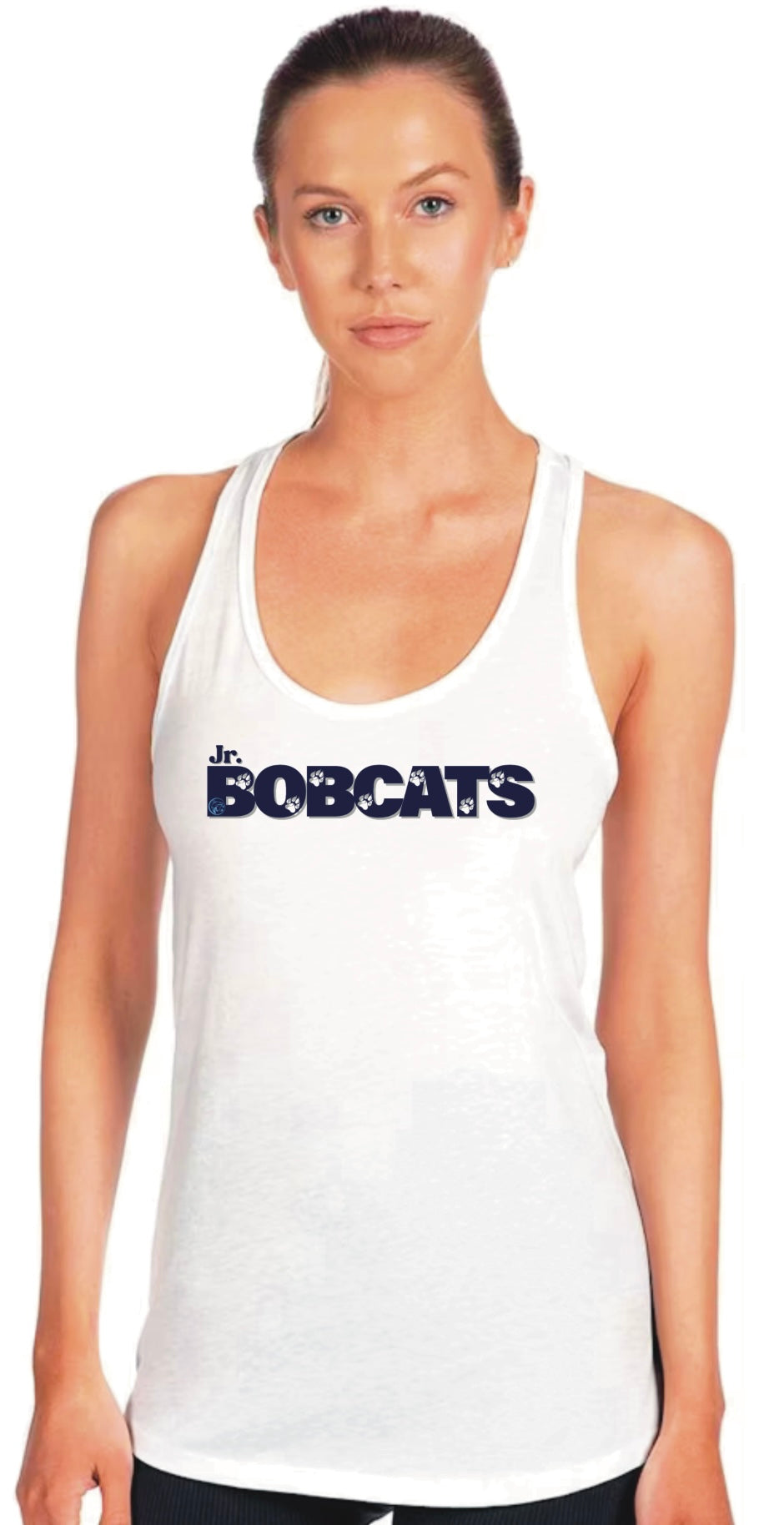 Jr. Bobcats Tracks Women's Tank Top