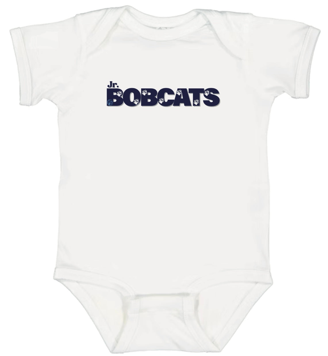 Jr. Bobcats Tracks Onesie