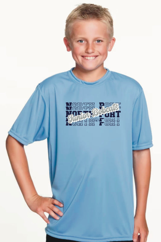 North Port Stacked Youth Dry Fit Shirt