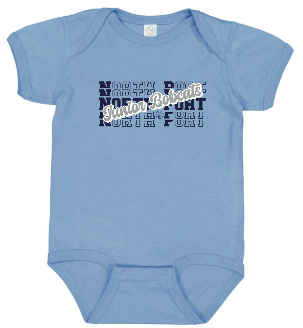 North Port Stacked Onesie