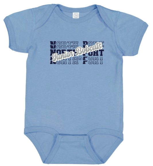 North Port Stacked Onesie