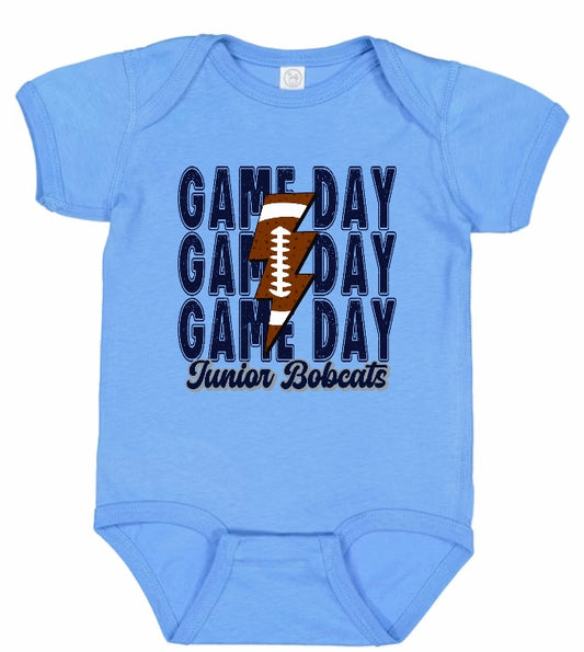 Jr. Bobcats Game Day Onesie