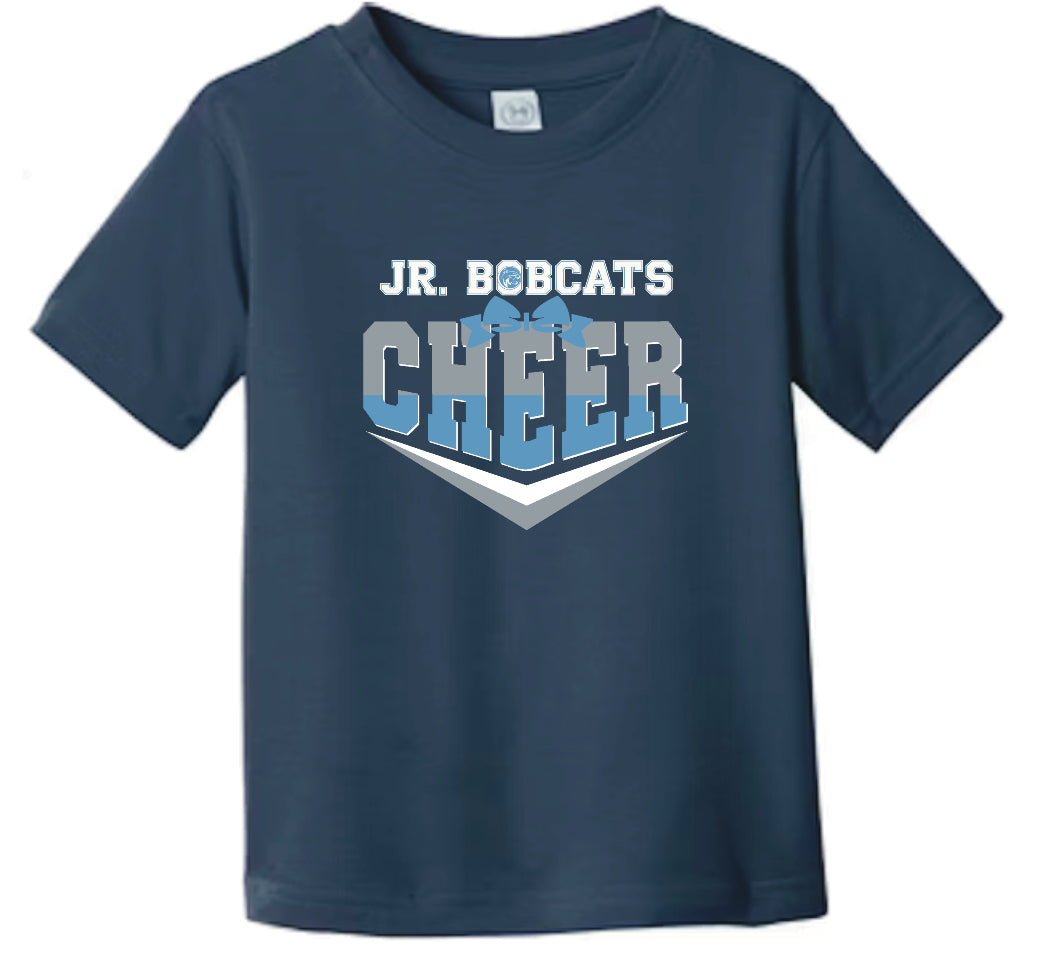 Jr. Bobcats Cheer Spirit Toddler T-Shirt