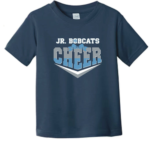 Jr. Bobcats Cheer Spirit Toddler T-Shirt
