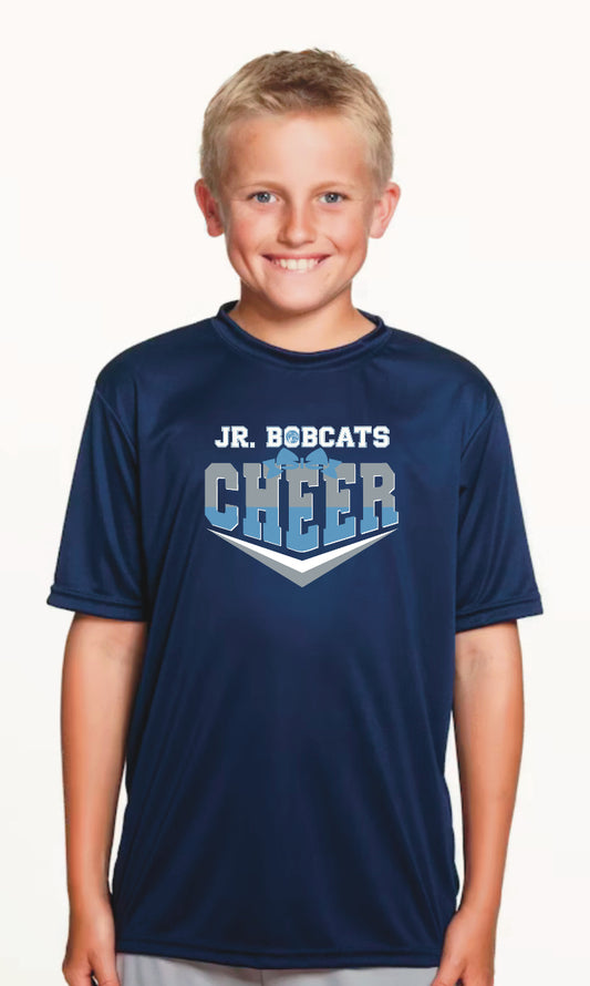 Jr. Bobcats Cheer Spirit Youth Dry Fit Shirt
