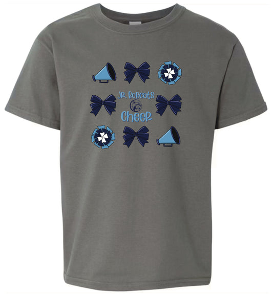 Jr. Bobcats Cheer Coquette Youth T-Shirt