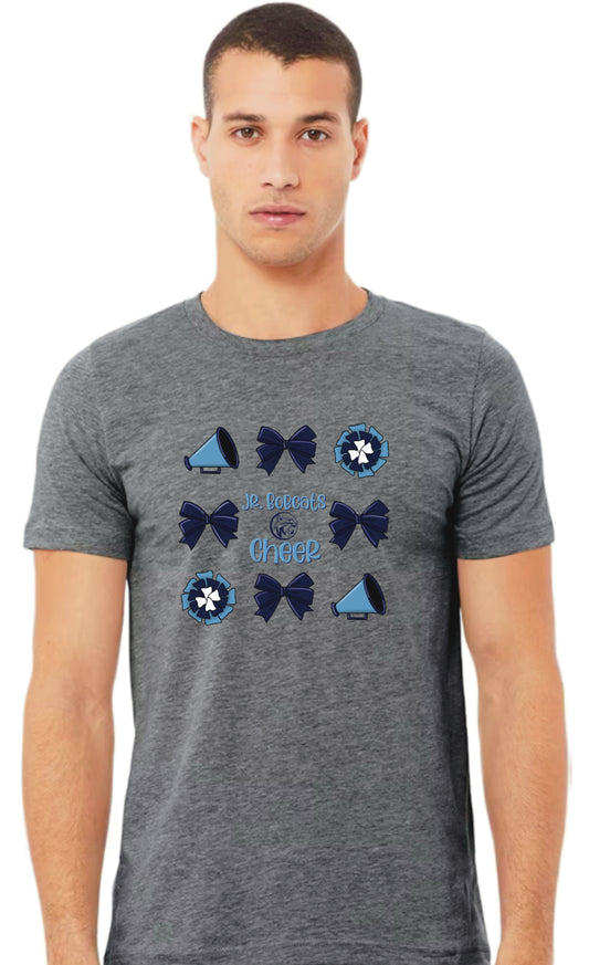 Jr. Bobcats Cheer Coquette T-Shirt