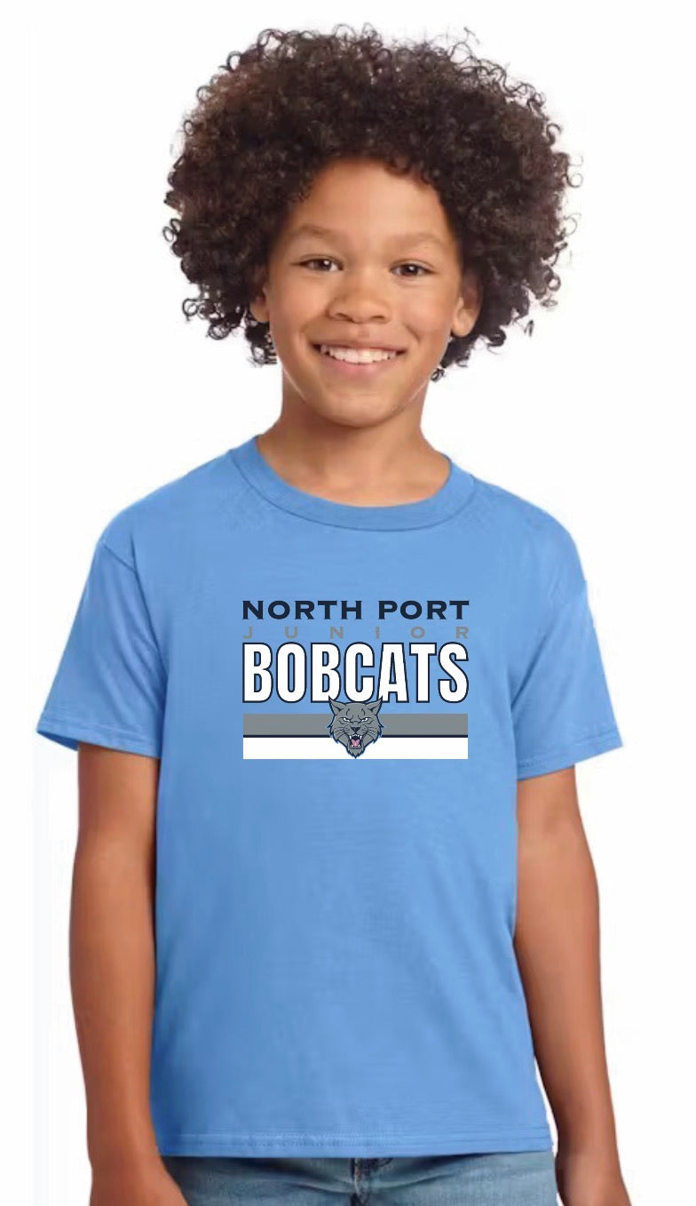 Youth Jr. Bobcats Varsity Stripes T-Shirt