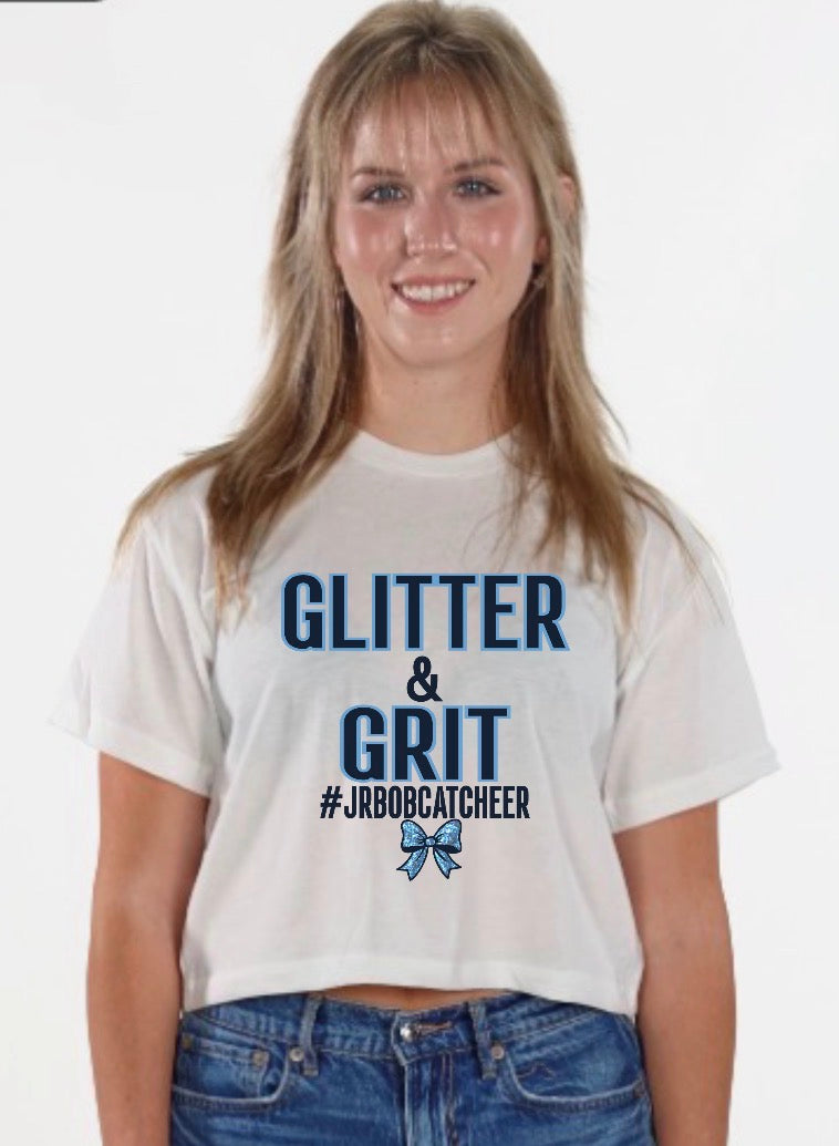 Glitter & Grit Crop Tee