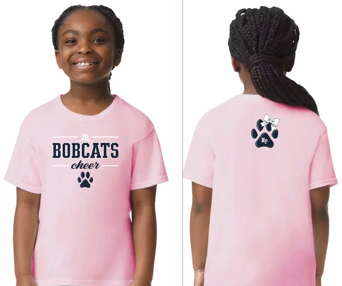 Youth Jr. Bobcats Cheer T-Shirt