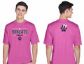 Dry-fit Jr. Bobcats Cheer Shirt