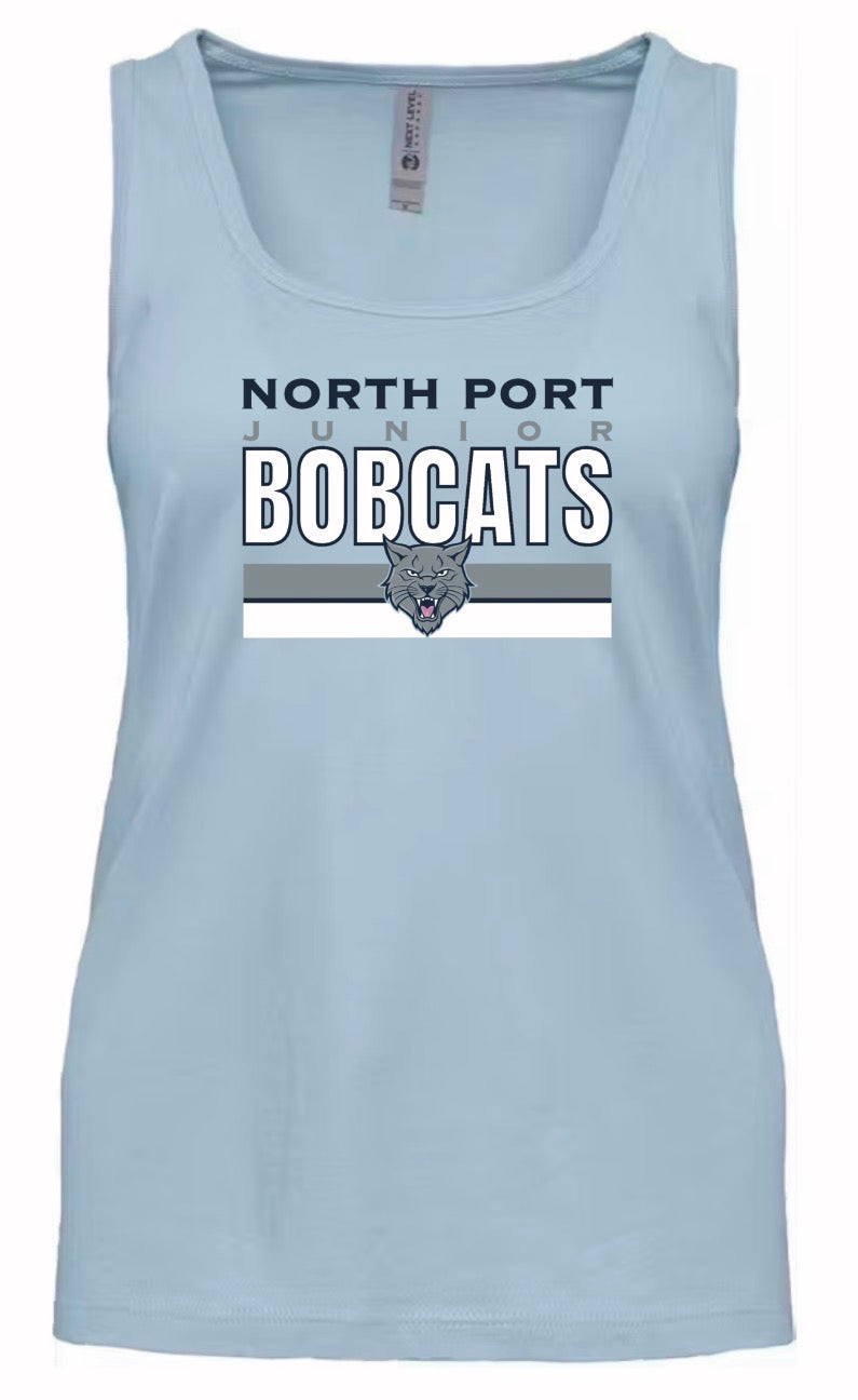 Jr. Bobcats Varsity Stripes Tank Top