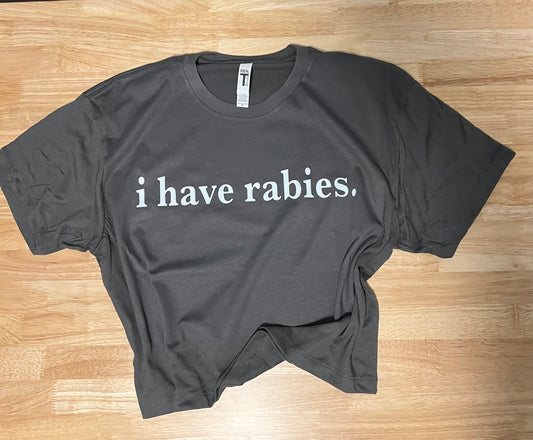 Rabies Ladies' Crop T-shirt