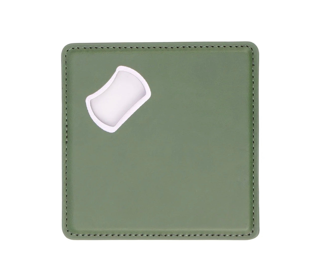 Personalized Coaster with Bottle Opener