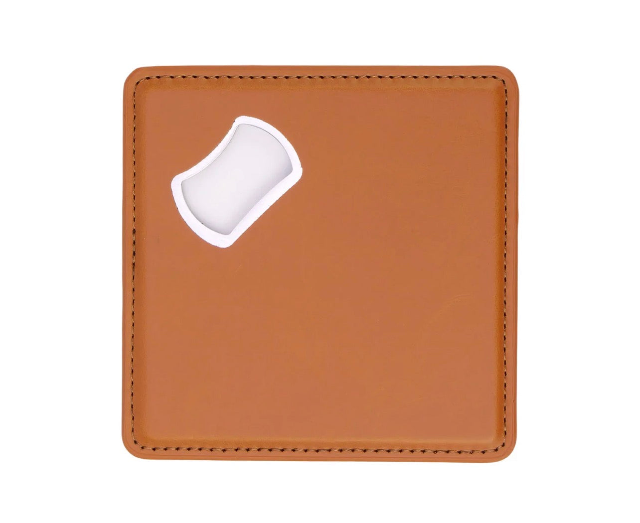 Personalized Coaster with Bottle Opener
