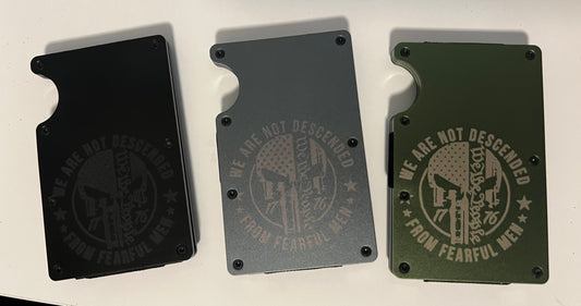 We the People Metal Wallet w/ Clip