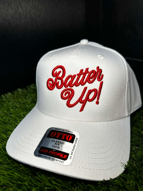 Batter Up Embroidered Hat