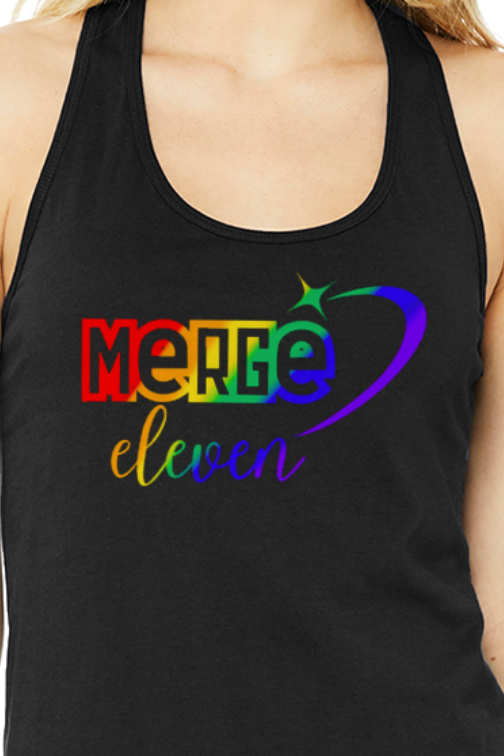 Merge Eleven Rainbow Tank Top